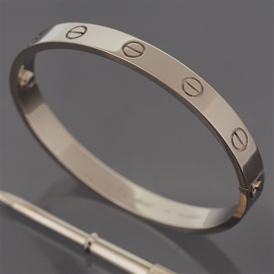 Cartier Love Bracelet White Gold