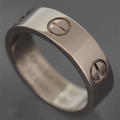 Cartier Love Ring White Gold