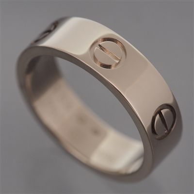 Cartier Love Ring White Gold