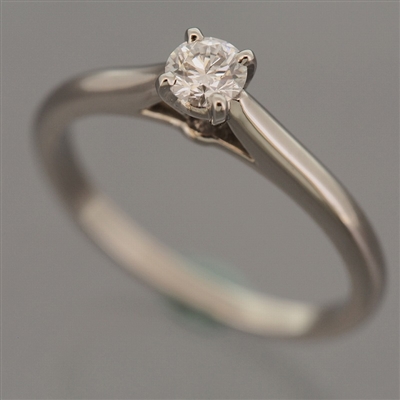 Cartier 1895 Engagement Diamond Ring Platinum 950