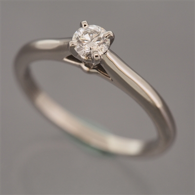 Cartier 1895 Engagement Diamond Ring Platinum 950
