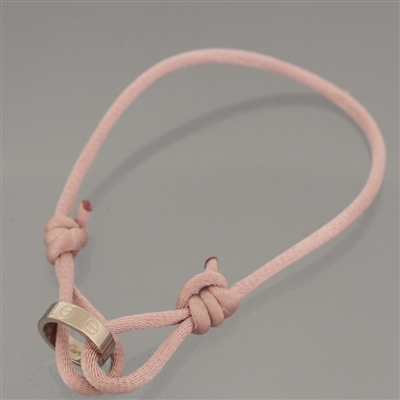 Cartier Charity Love Bracelet White Gold