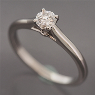 Cartier 1895 Engagement Diamond Ring Platinum 950