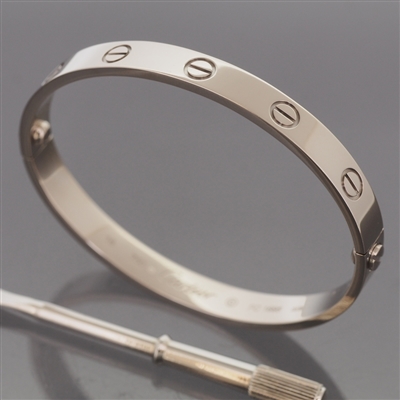 Cartier Love Bracelet White Gold