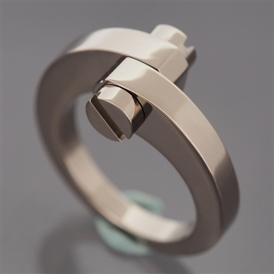 Cartier Menotte Ring White Gold