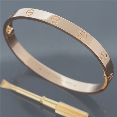 Cartier Love Bracelet Rose Gold