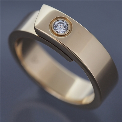Cartier Anniversary Diamond Ring Yellow Gold