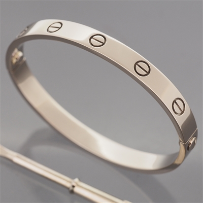 Cartier Love Bracelet White Gold