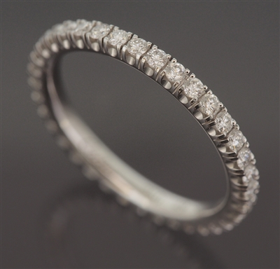 Cartier Eternity Etincelle Pave Diamonds Ring WG