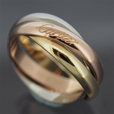 Cartier 3 Bands Trinity Ring 3 Gold