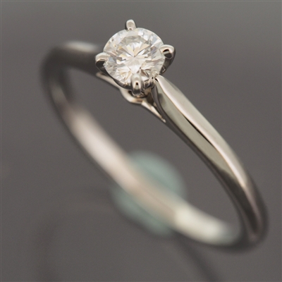 Cartier 1895 Engagement Diamond Ring Platinum 950