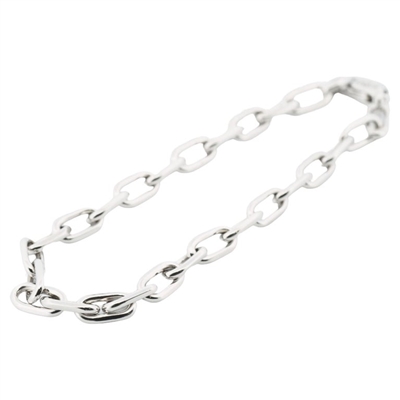 Cartier 18K White Gold Spartacus Chain Bracelet