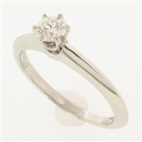 Tiffany Engagement Diamond Ring Platinum