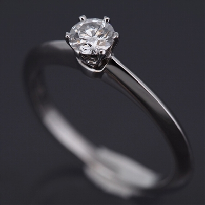 Tiffany Engagement Diamond Ring Platinum