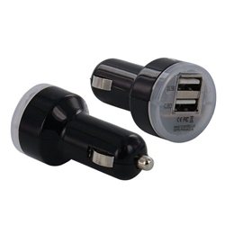 Dual USB Cigarette Outlet Adapter