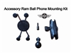 Motorcycle Phone Mount with RAM Ball