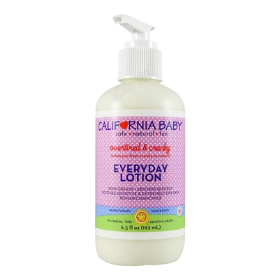 Overtired & Cranky Everyday Lotion - 6.5 oz. (California Baby)