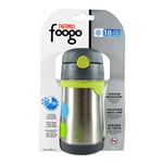 Foogo Vacuum Insulated Straw Bottle Tripoli - 10 oz. (Thermos)