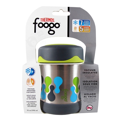 Foogo Vacuum Insulated Food Jar Tripoli - 10 oz. (Thermos)