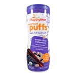 Superfood Puffs Purple Carrot & Blueberry 6 Pack - 2.1 oz (Happy Baby)