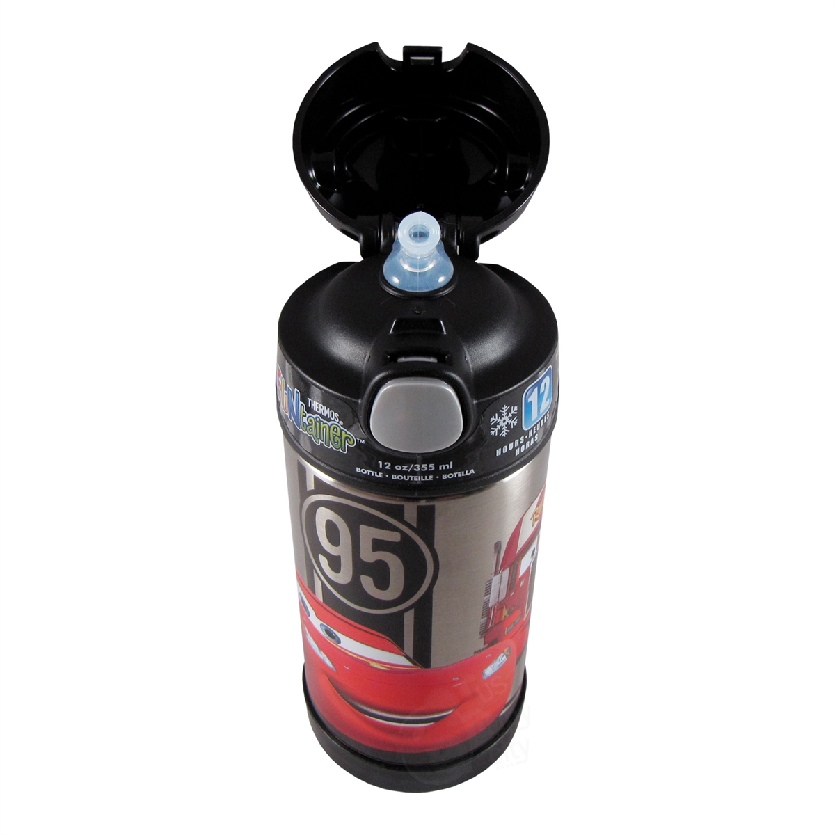 Best Buy: Thermos Cars3 12-Oz. FUNtainer Bottle Black F4017CRT6