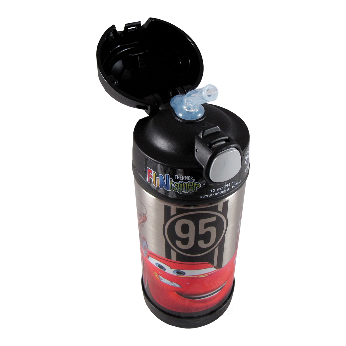 Best Buy: Thermos Cars3 12-Oz. FUNtainer Bottle Black F4017CRT6