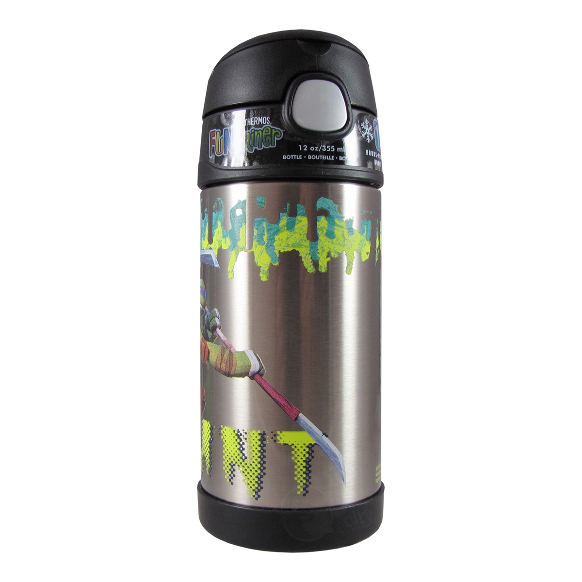 FUNtainer Bottle Ninja Turtles - 12 oz. (Thermos)