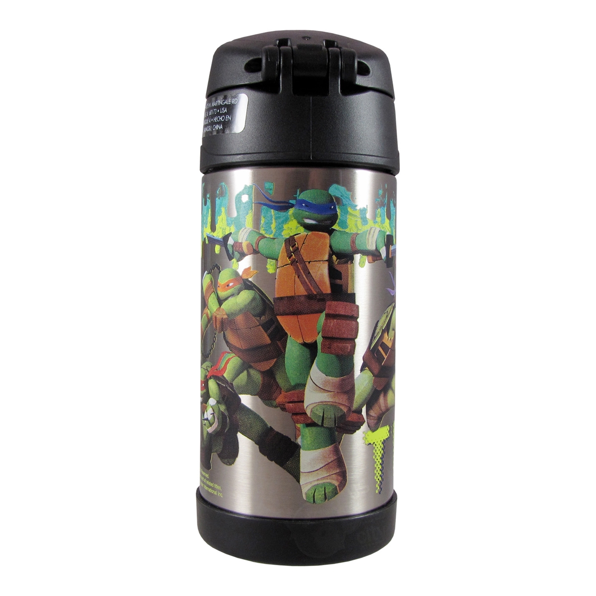 FUNtainer Bottle Ninja Turtles - 12 oz. (Thermos)