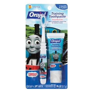 Thomas & Friends Fluoride-Free Training Toothpaste Combo Pack - 1 oz. (Orajel)