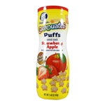 Graduates Puffs Strawberry Apple 6 pack - 1.48 oz. (Gerber)