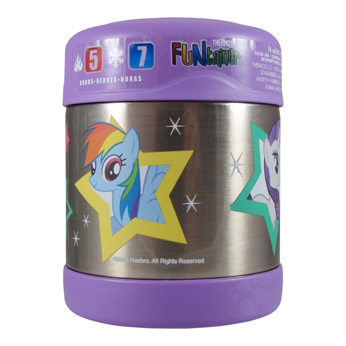 Thermos 10 oz. Kid's Funtainer Insulated Stainless Food Jar - My Little  Pony 
