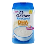 Rice Cereal DHA & Probiotic 6 pack - 8 oz. (Gerber)