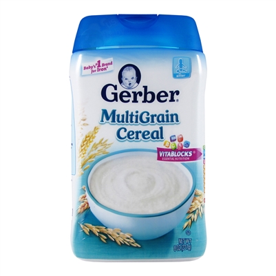 MultiGrain Cereal 6 pack - 8 oz. (Gerber)