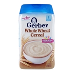 Whole Wheat Cereal 6 pack - 8 oz. (Gerber)