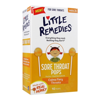 Sore Throat Pops - 10 pops (Little Remedies)