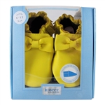 Premium Leather Maggie Moccasin Soft Soles 6-12 months - Yellow (Robeez)