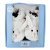 Fuzzy Bunny Soft Soles 12-18 months - White (Robeez)