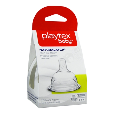 NaturaLatch Y Cut Nipple 2 pack (Playtex)