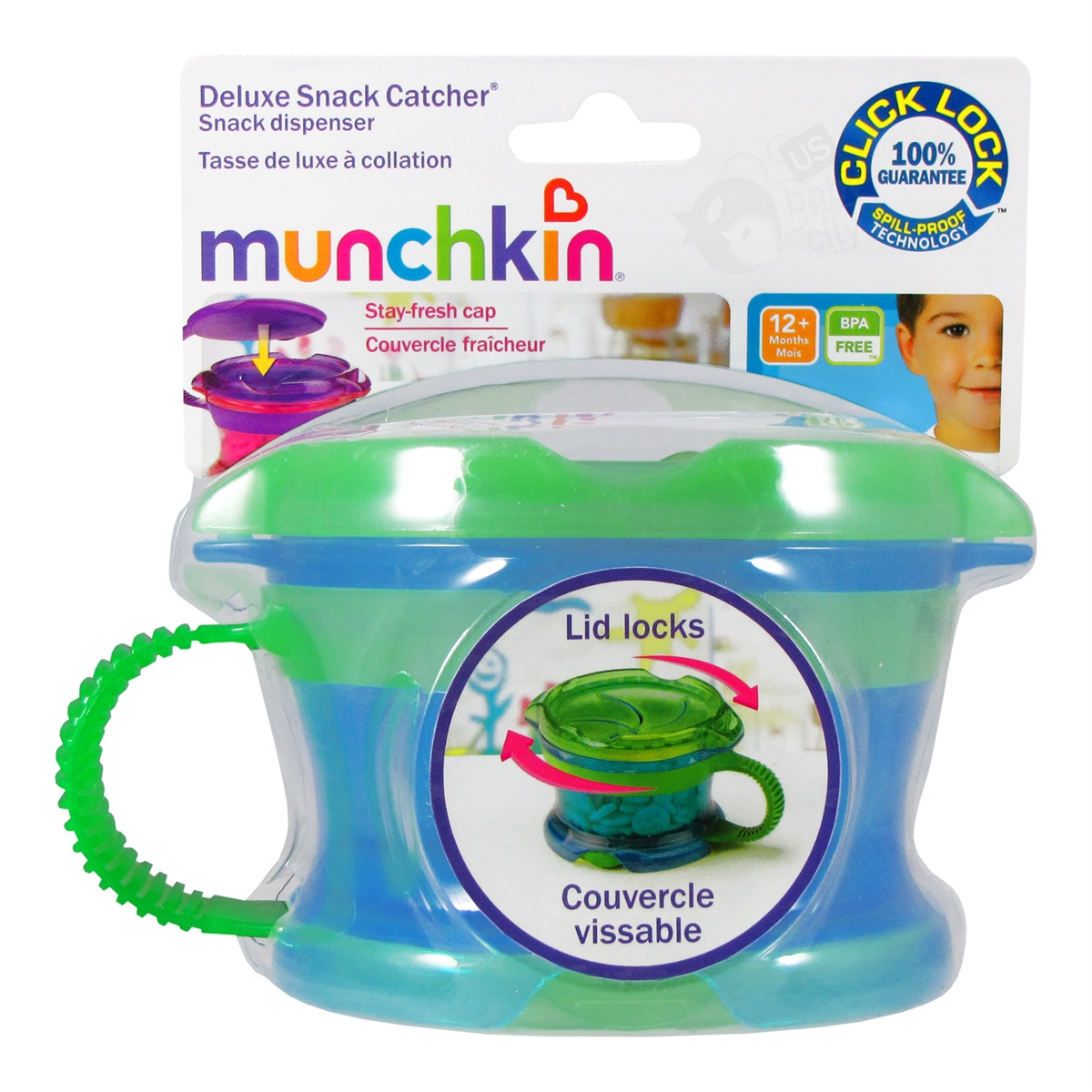 Munchkin Click Lock Deluxe Snack Catcher (More Colors) - Parents