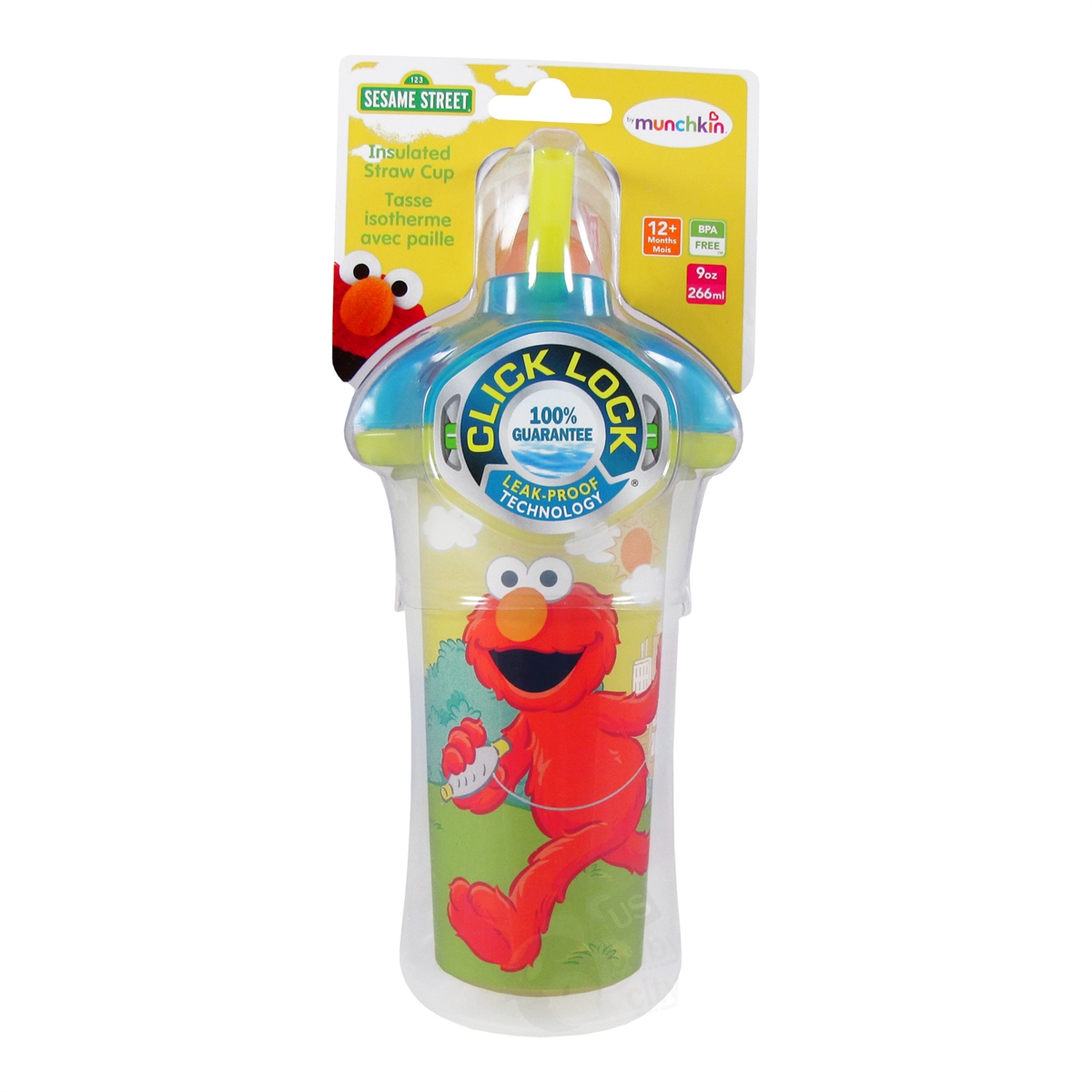 Sesame Street Click Lock Insulated Sippy Cup - 9 oz. (Munchkin)