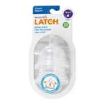 LATCH Nipples 2 Pack 0m+ (Munchkin)