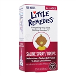 Saline Spray/Drops - 0.5 oz. (Little Remedies)