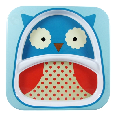 Zoo Divided Plate Owl (Skip Hop)