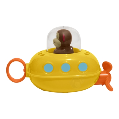 Zoo Bath Pull & Go Monkey Submarine (Skip Hop)