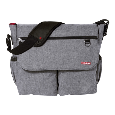 Dash Signature Diaper Bag Heather Grey (Skip Hop)