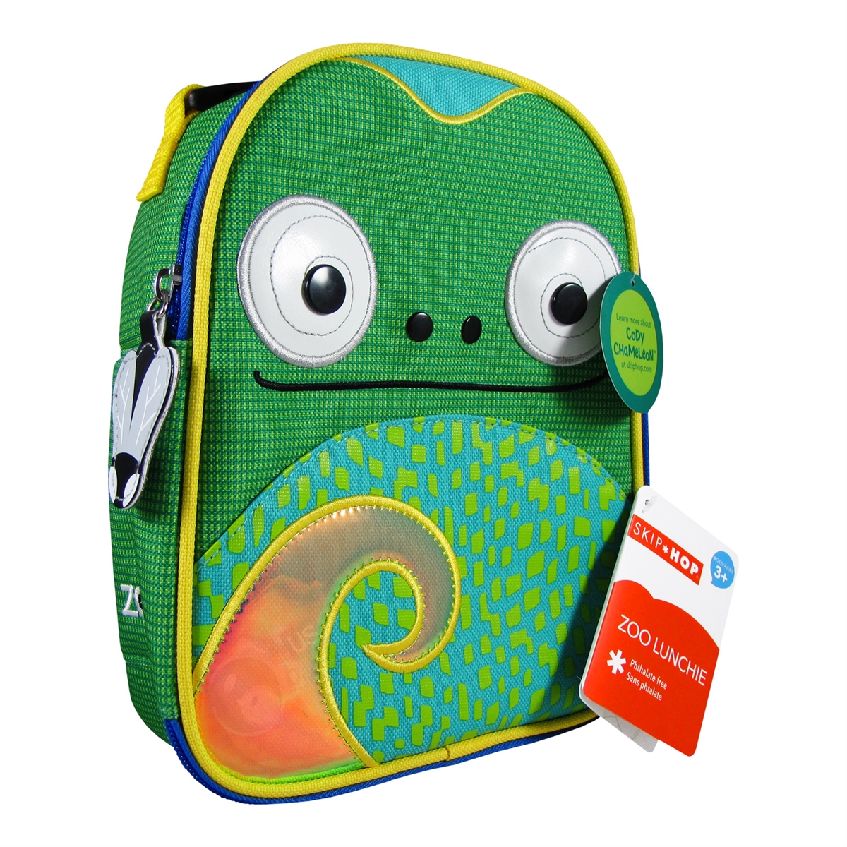 Zoo Lunchies Insulated Lunch Bag Chameleon (Skip Hop)