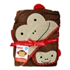 Zoo Hooded Towel & Mitt Set Monkey (Skip Hop)