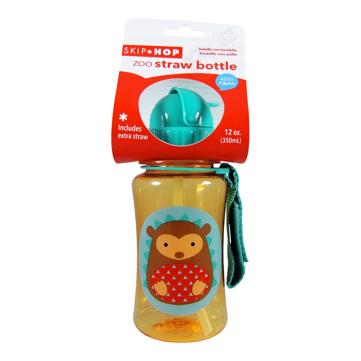 Zoo Straw Bottle Hedgehog (Skip Hop)