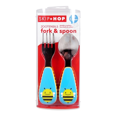 Zootensils Fork & Spoon Bee (Skip Hop)