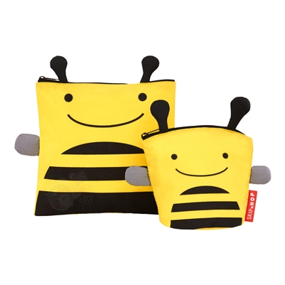 Zoo Reusable Sandwich & Snack Bag Set Bee (Skip Hop)